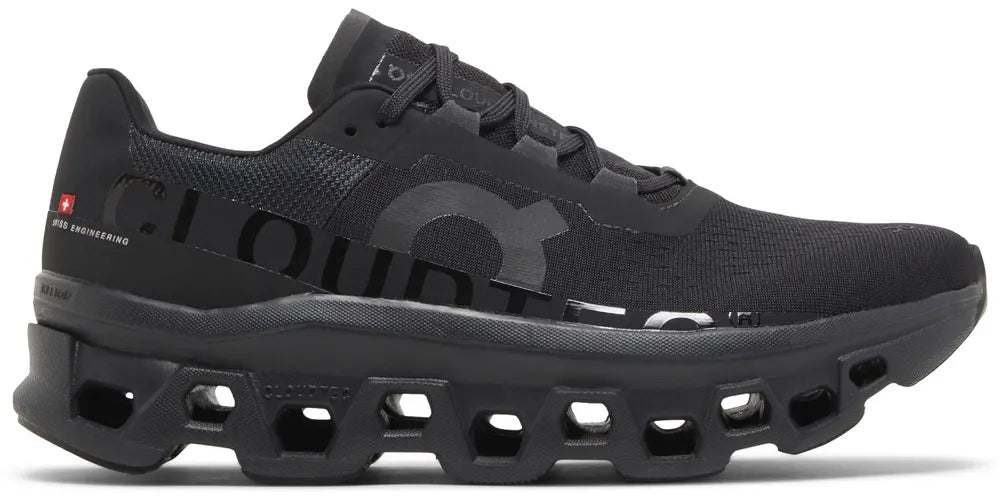 On Cloudmonster 'All Black'