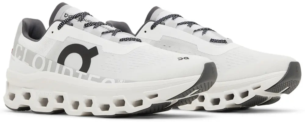 On Cloudmonster 'White Black'