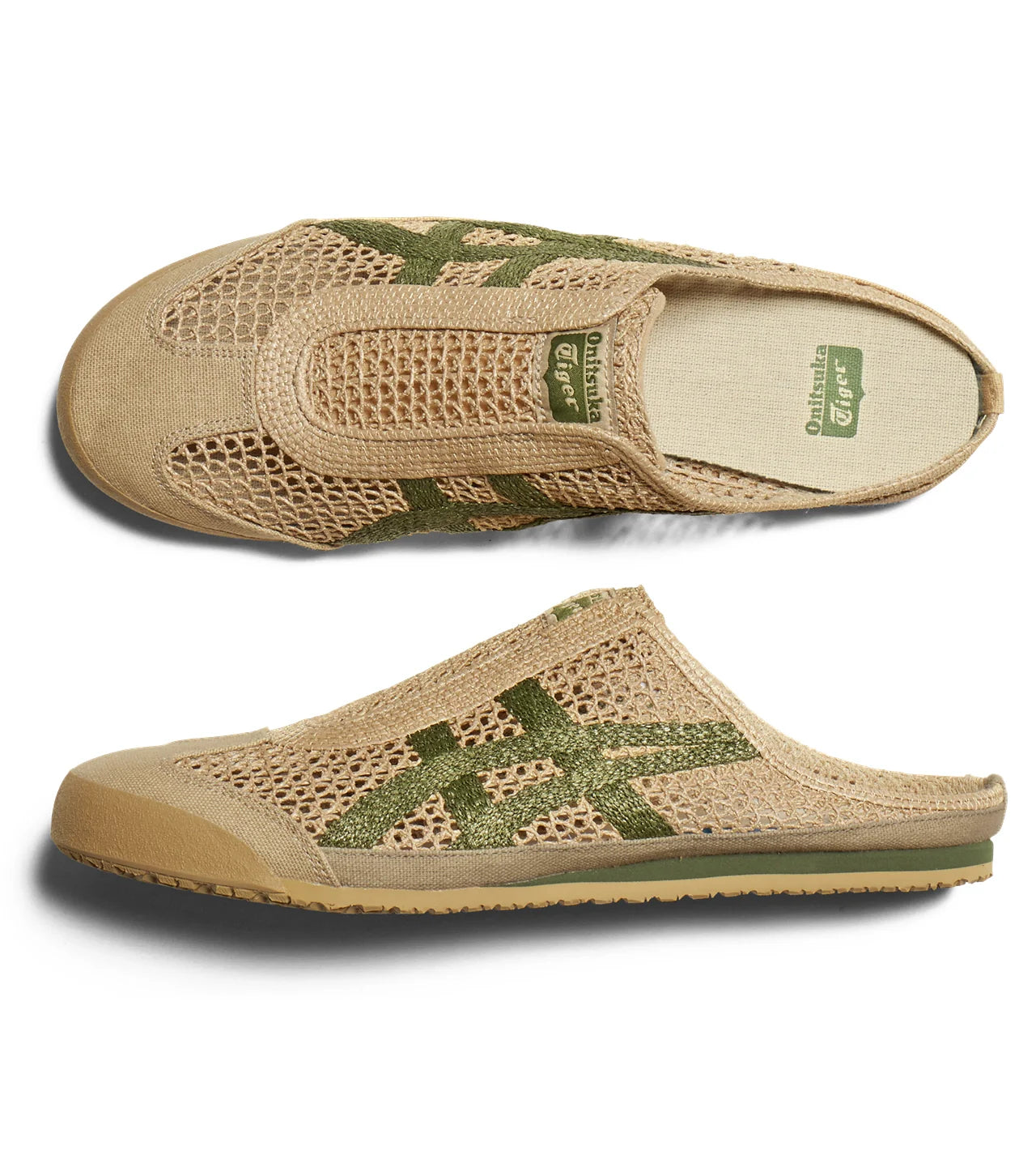 Onitsuka Tiger Mexico 66 Sabot 'Beige Green'