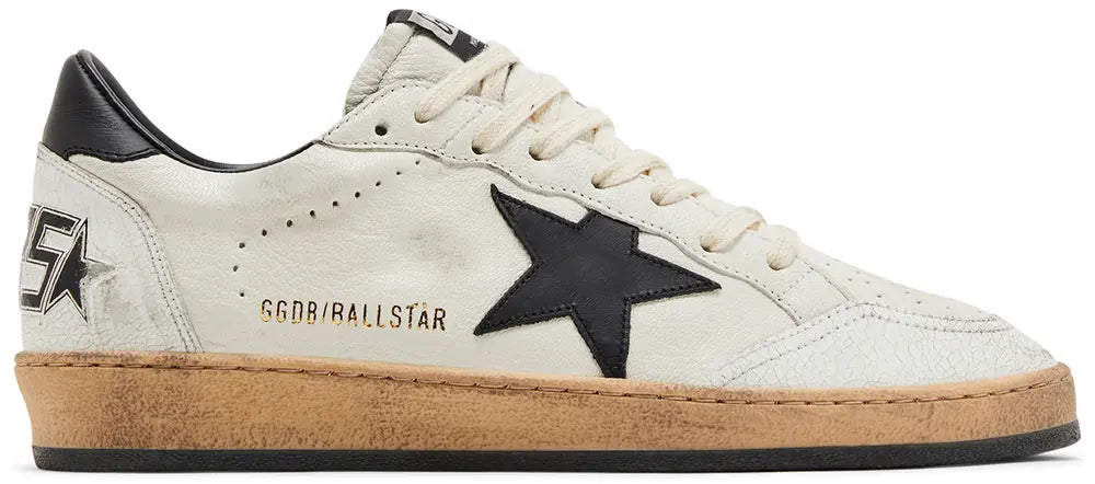 Golden Goose Ball Star 'White Black'