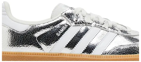Samba OG 'Silver Metallic Cracked Leather'