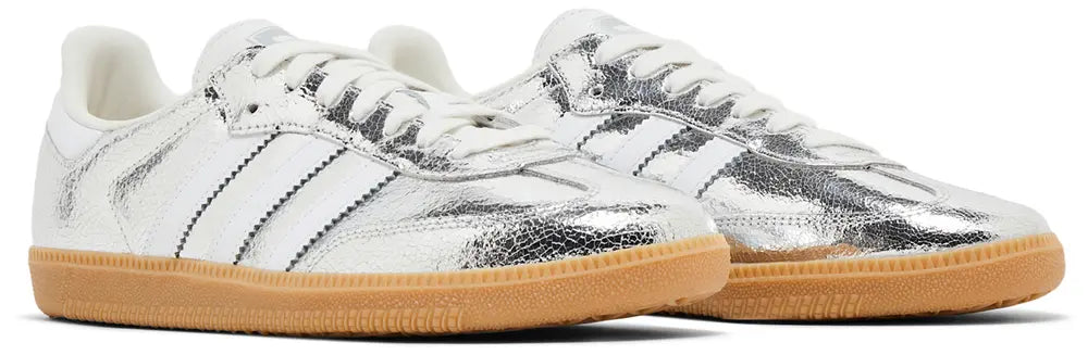 Samba OG 'Silver Metallic Cracked Leather'