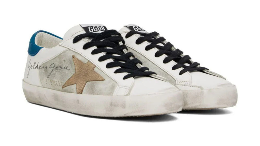 Golden Goose&nbsp;'Gray &amp; White Super-Star'