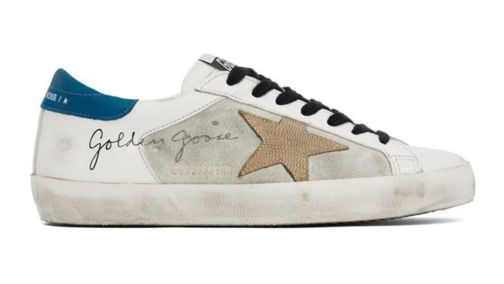Golden Goose&nbsp;'Gray &amp; White Super-Star'
