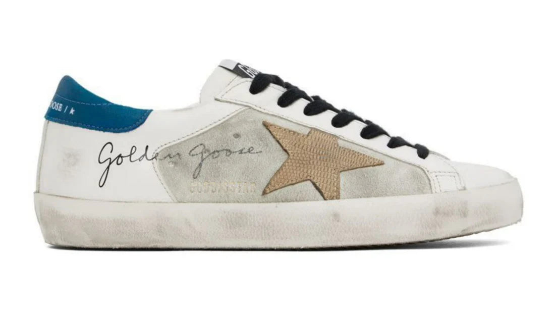 Golden Goose&nbsp;'Gray &amp; White Super-Star'