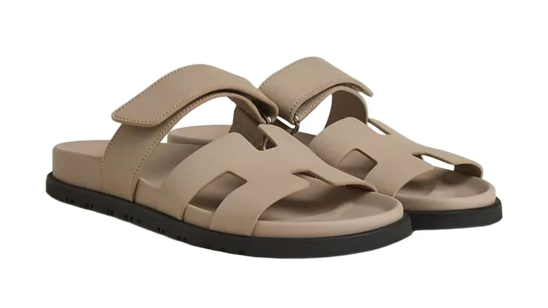 Hermès Chypre sandal 'beige mastic'