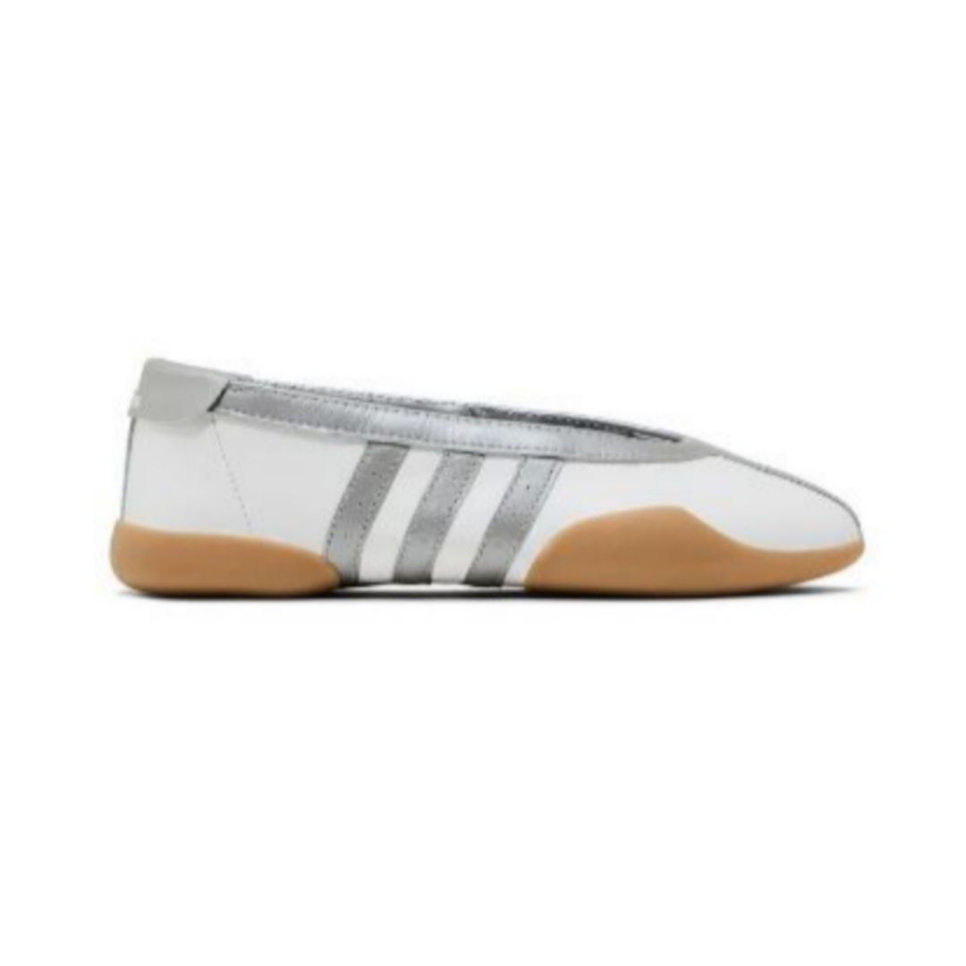 Taekwondo mei Ballet white silver