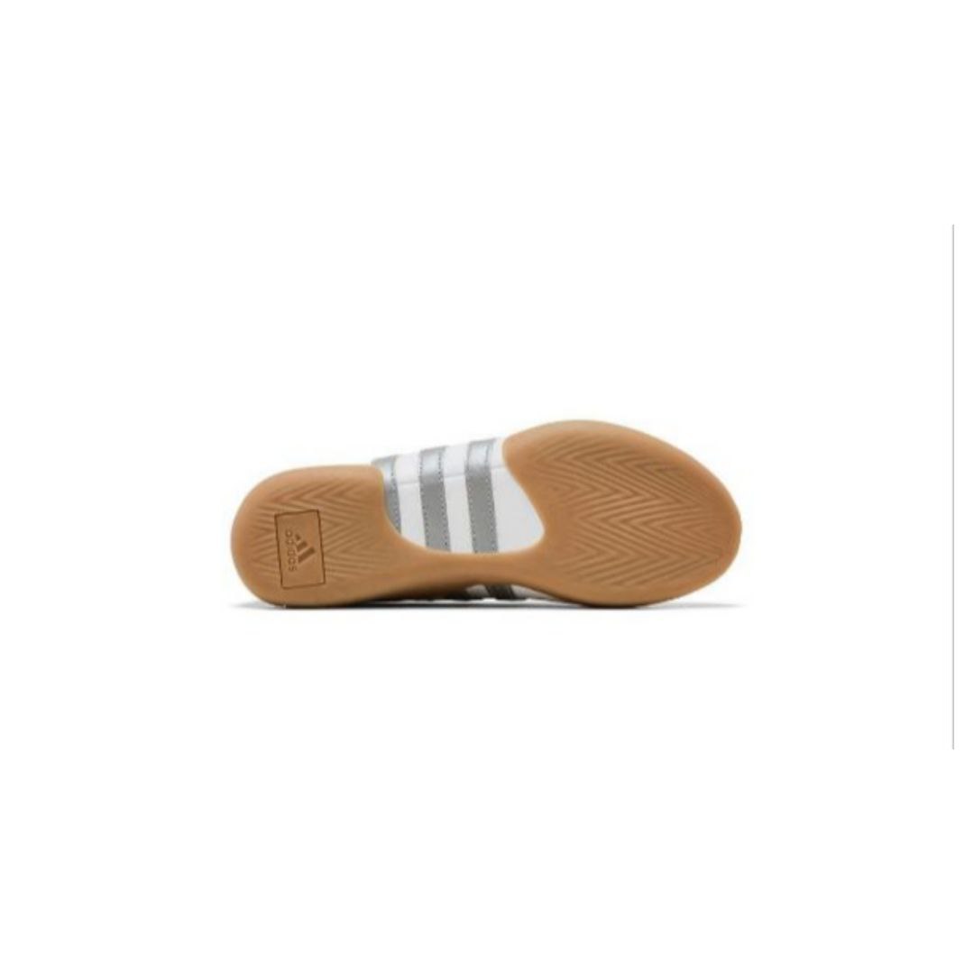 Taekwondo mei Ballet white silver