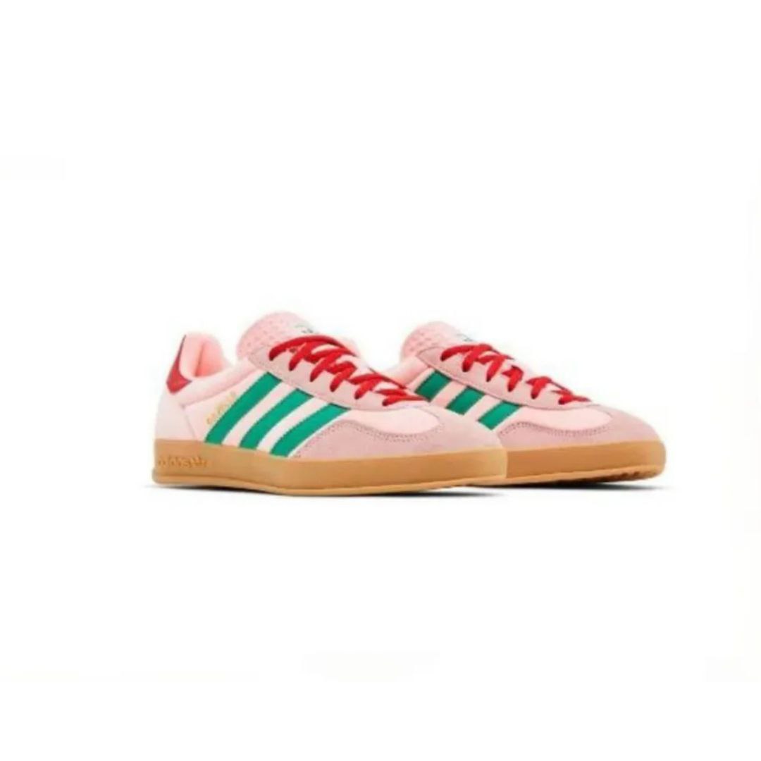 Gazelle indor Glow pink court green" For women